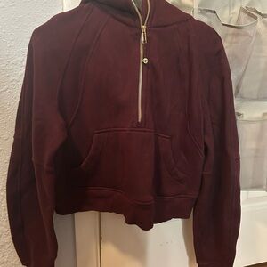 lululemon athletica Burgundy Hoodie